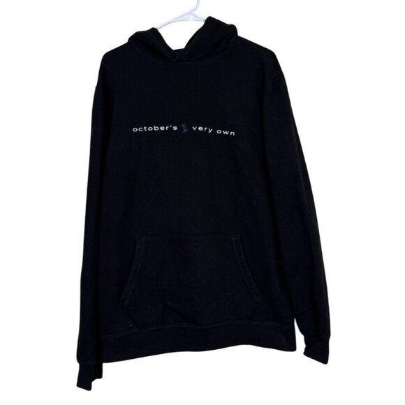 Octobers Very Own OVO Black Hoodie Pullover Drake Size L - Picture 1 of 5